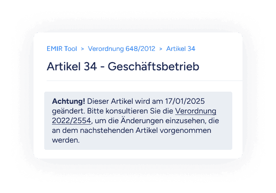 upcoming amendments feature