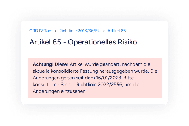 unconsolidated amendments feature